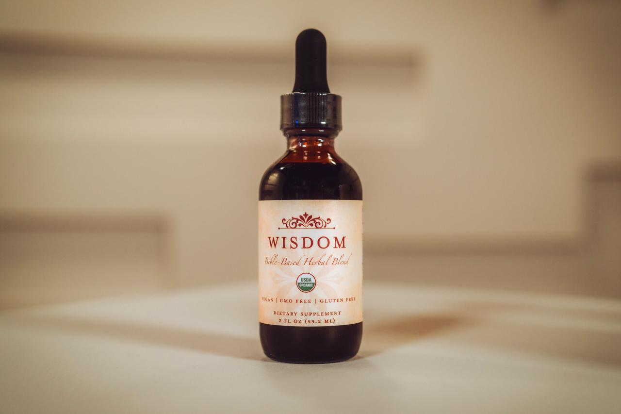 Wisdom Bible-Based Herbal Blend - Dietary Supplement – Wisdom Nutrition - Wisdom Bible Based Herbal Blend Reviews
