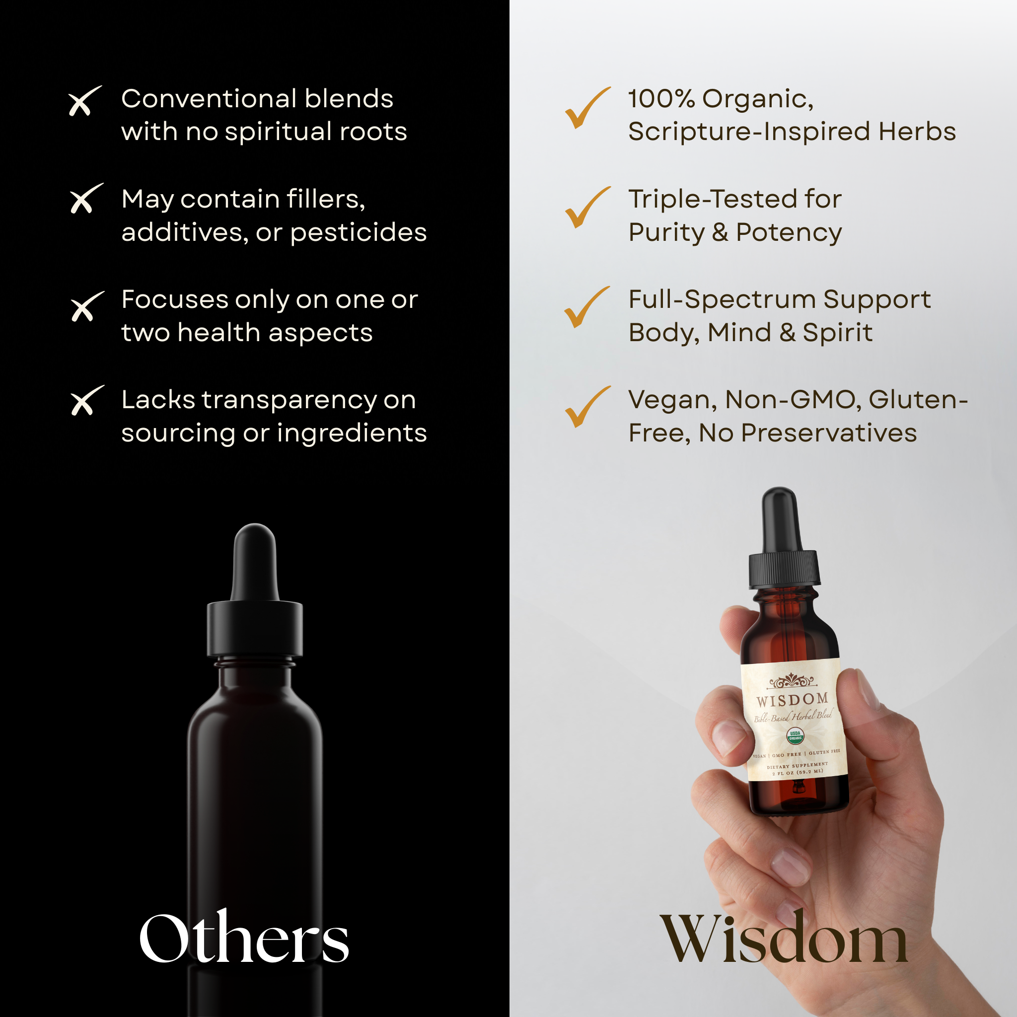 Wisdom Formula — Adaptogenic Herbal Blend for Balance & Resilience