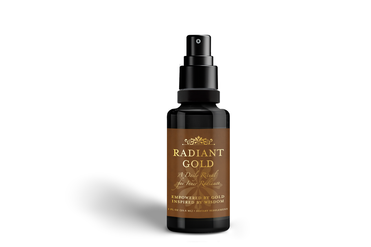 Radiant Gold — Biophotonic Liquid Gold for Energy, Focus & Vitality